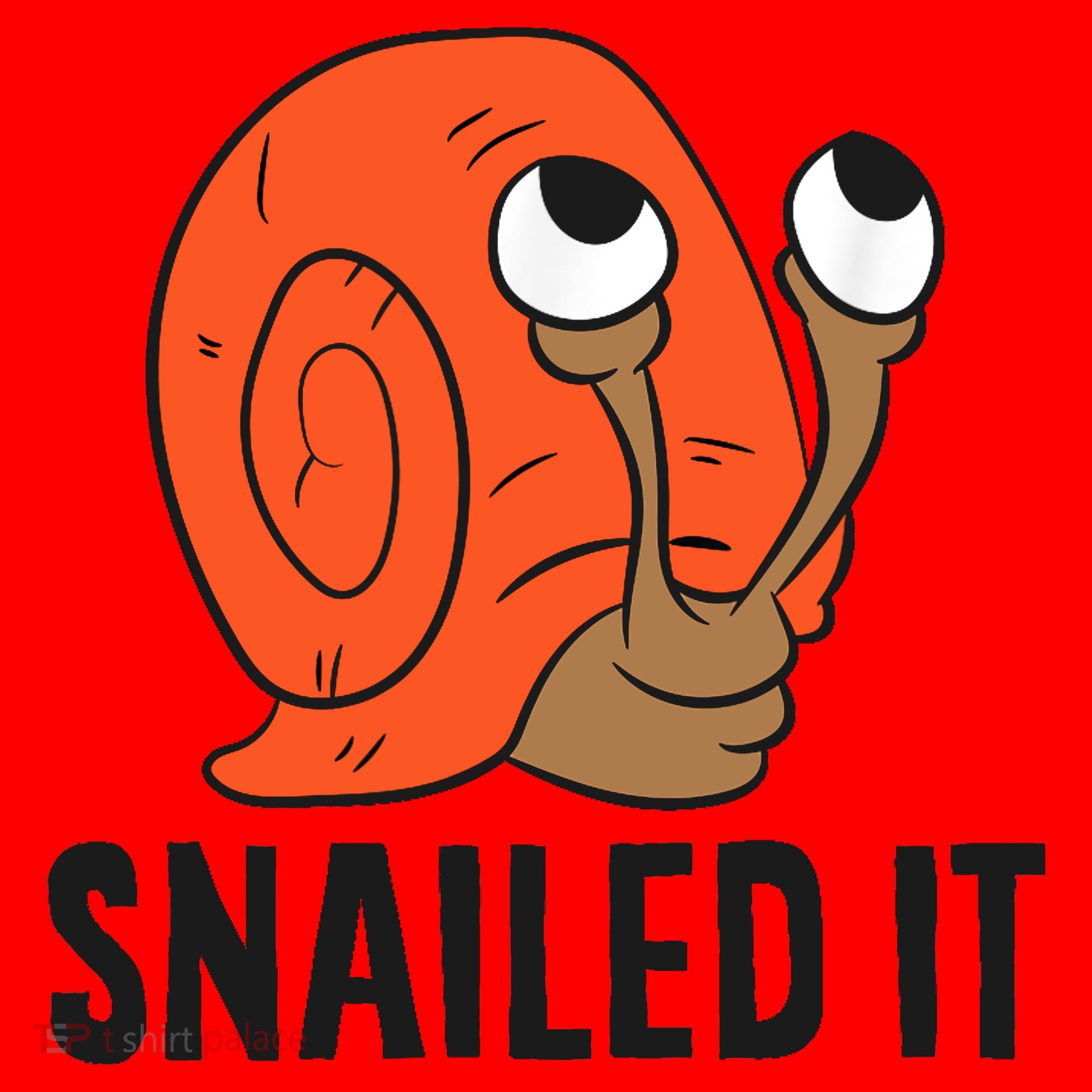 Snailed It Funny Snail Santa Hat