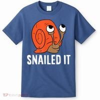 Snailed It Funny Snail T-Shirt thumb 0