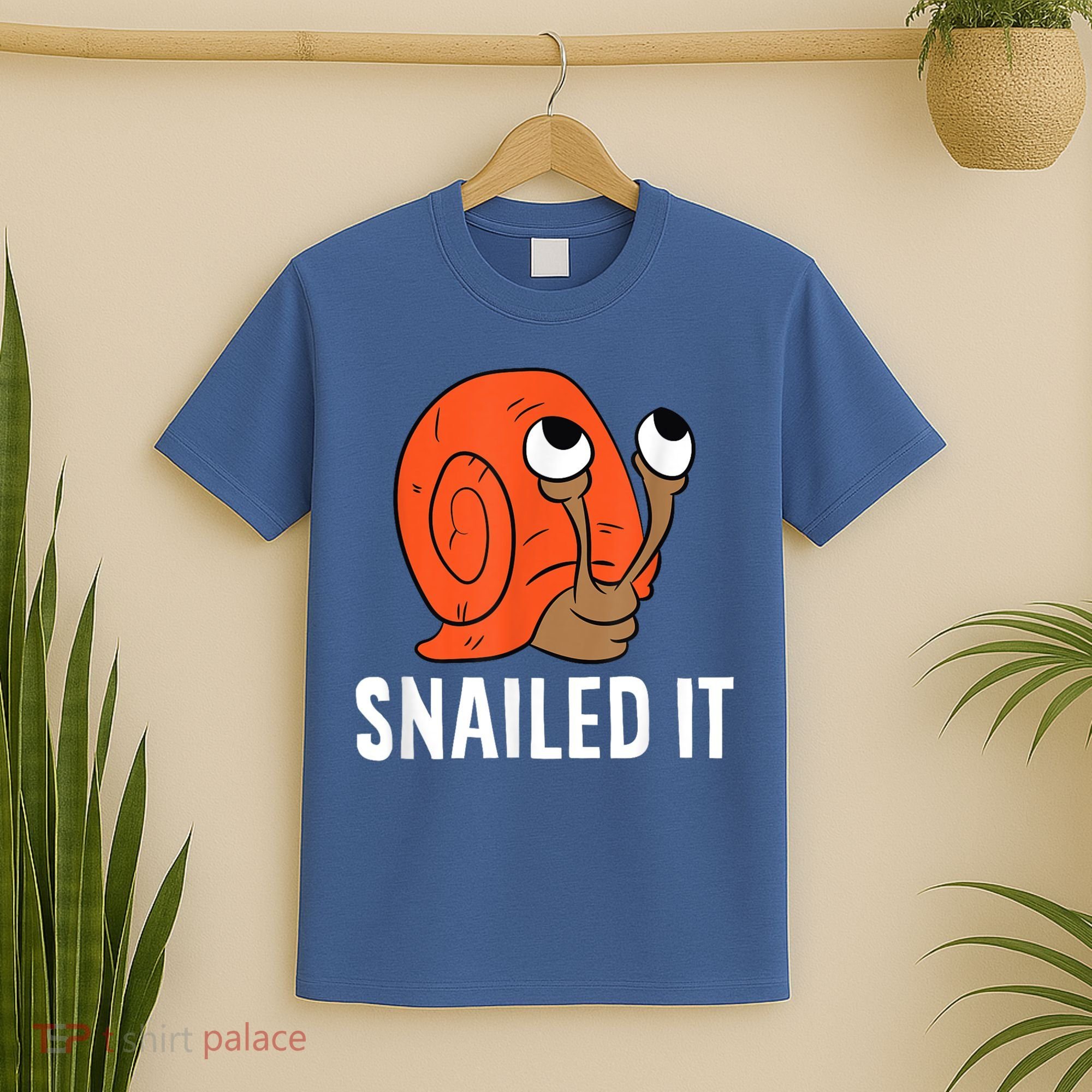 Snailed It Funny Snail T-Shirt