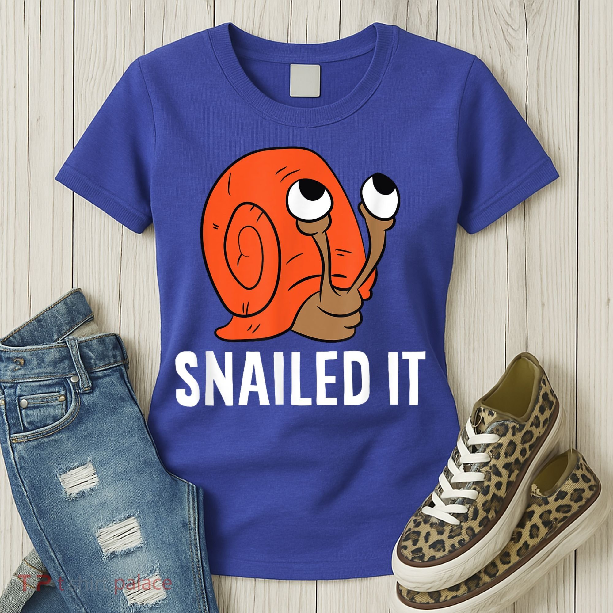 Snailed It Funny Snail Women's T-Shirt