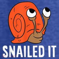 Snailed It Funny Snail Women's T-Shirt thumb 6