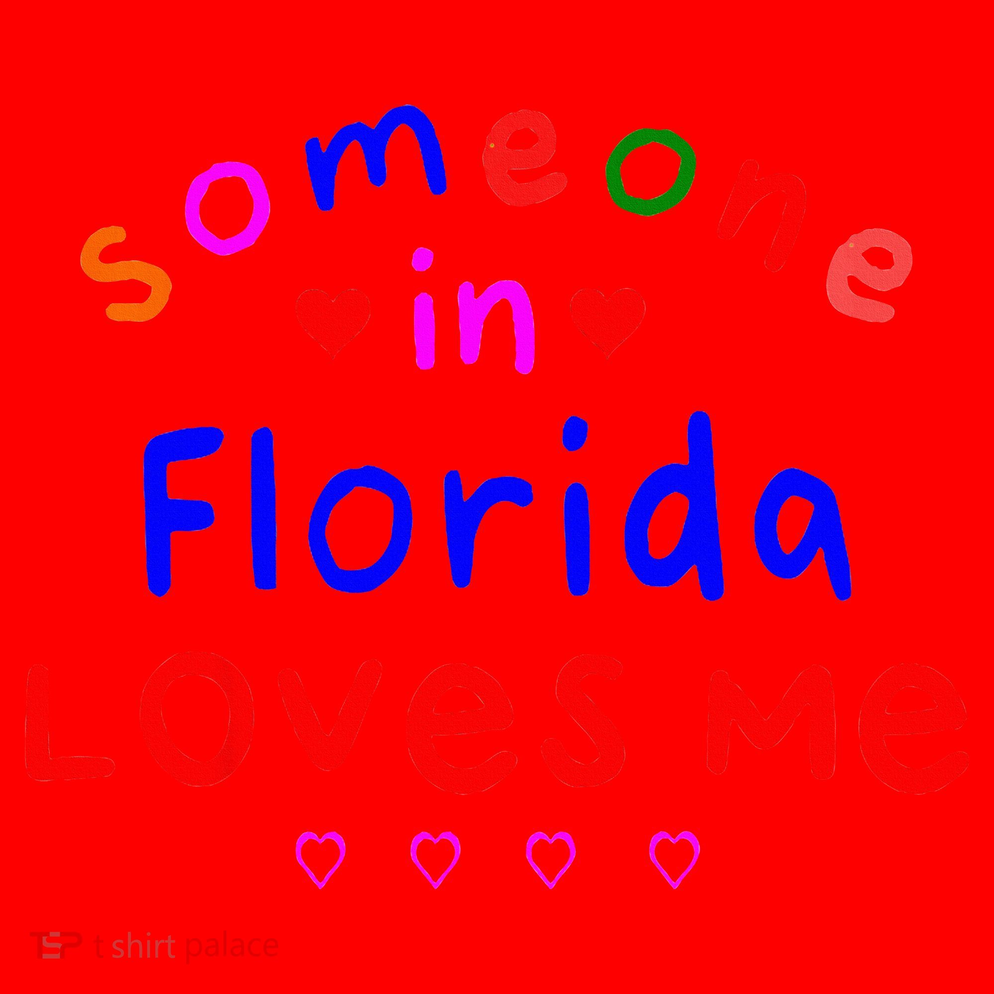 Someone In Florida Loves Me Santa Hat