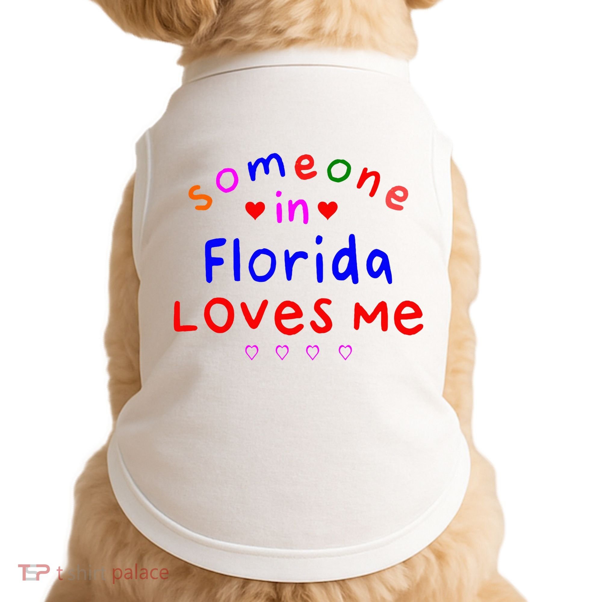 Someone In Florida Loves Me Doggie Tank