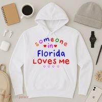 Someone In Florida Loves Me Hoodie thumb 3