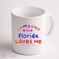 Someone In Florida Loves Me Coffee Mug thumb 1