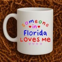 Someone In Florida Loves Me Coffee Mug thumb 2