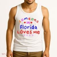 Someone In Florida Loves Me Tank Top thumb 3