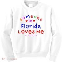 Someone In Florida Loves Me Kids Sweatshirt thumb 0
