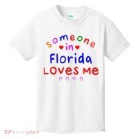 Someone In Florida Loves Me Kids T-Shirt thumb 0