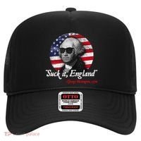 Suck It Funny England 4th of July George Washington Funny Hat thumb 0