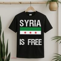 Syria Is Free Syrian Flag T-Shirt thumb 2