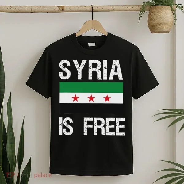 Syria Is Free Syrian Flag T-Shirt