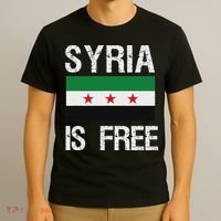 Syria Is Free Syrian Flag T-Shirt thumb 3