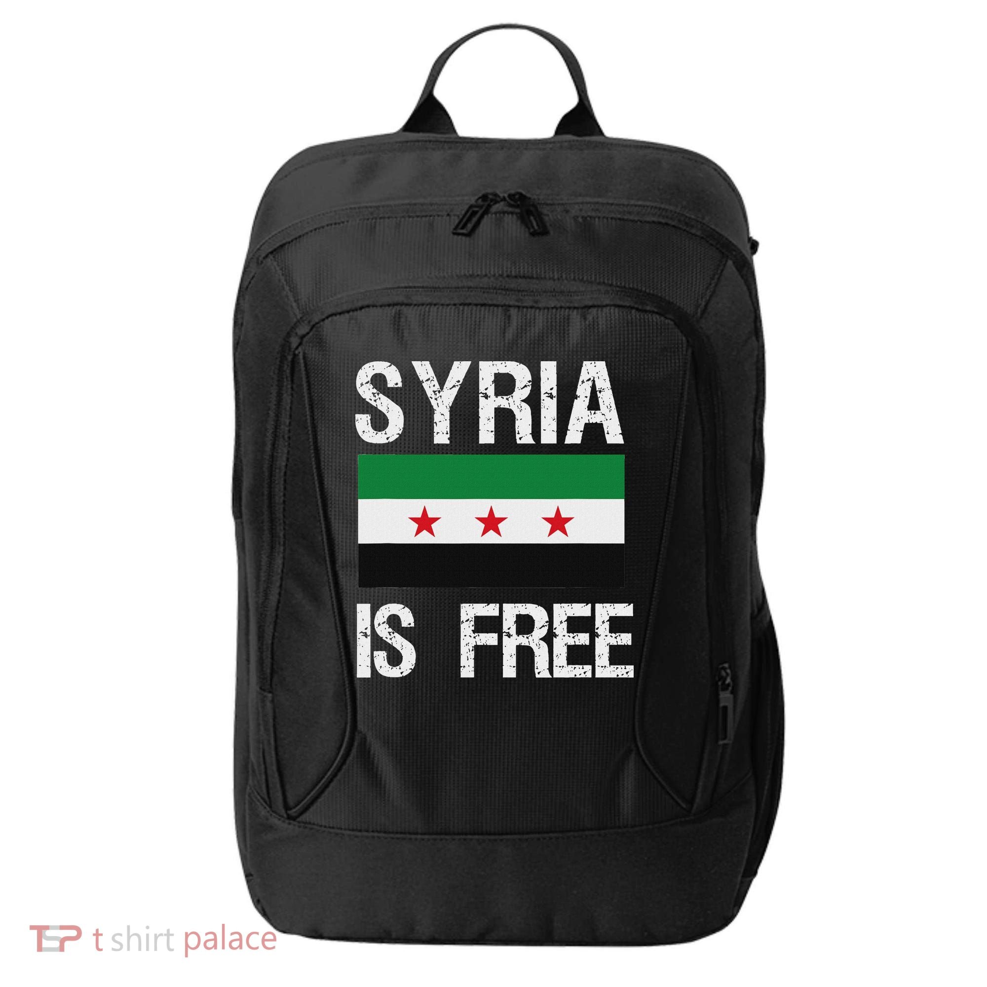 Syria Is Free Syrian Flag City Backpack