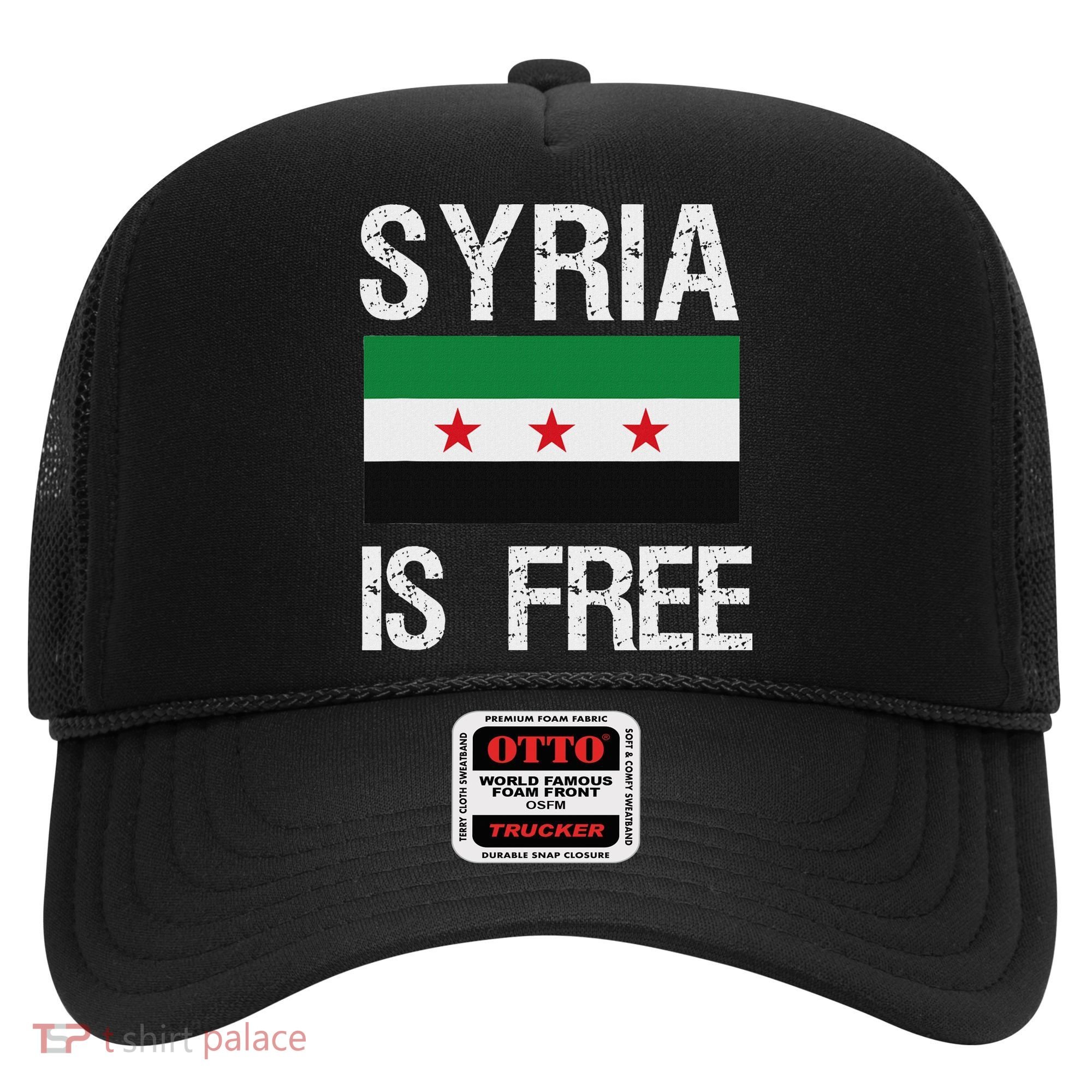 Syria Is Free Syrian Flag Hat
