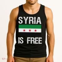 Syria Is Free Syrian Flag Tank Top thumb 3