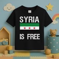 Syria Is Free Syrian Flag Toddler T-Shirt thumb 3