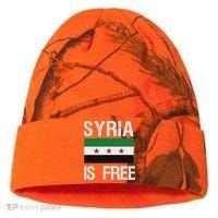 Syria Is Free Syrian Flag Kati Licensed 12" Camo Cuffed Beanie thumb 0