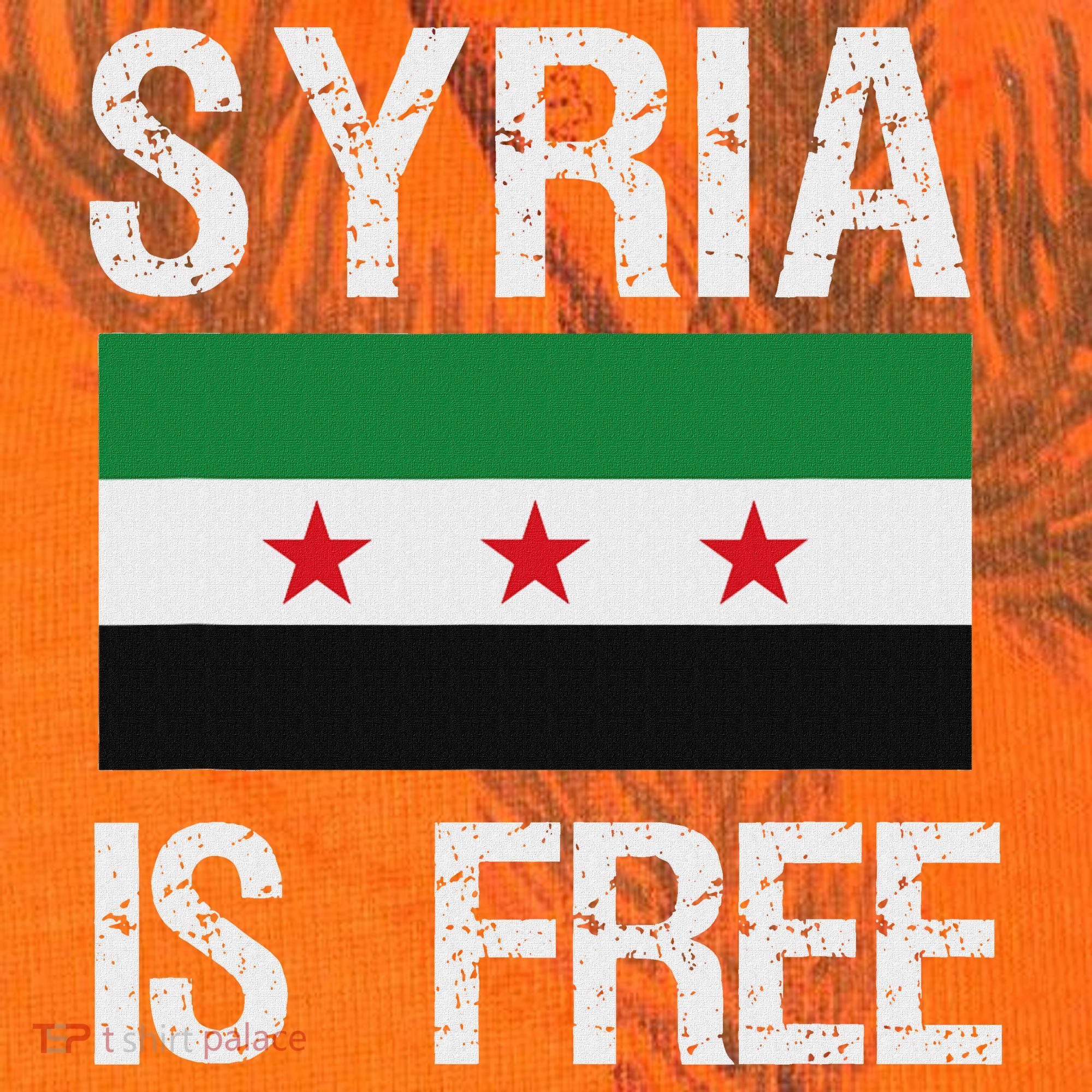 Syria Is Free Syrian Flag Kati Licensed 12" Camo Cuffed Beanie