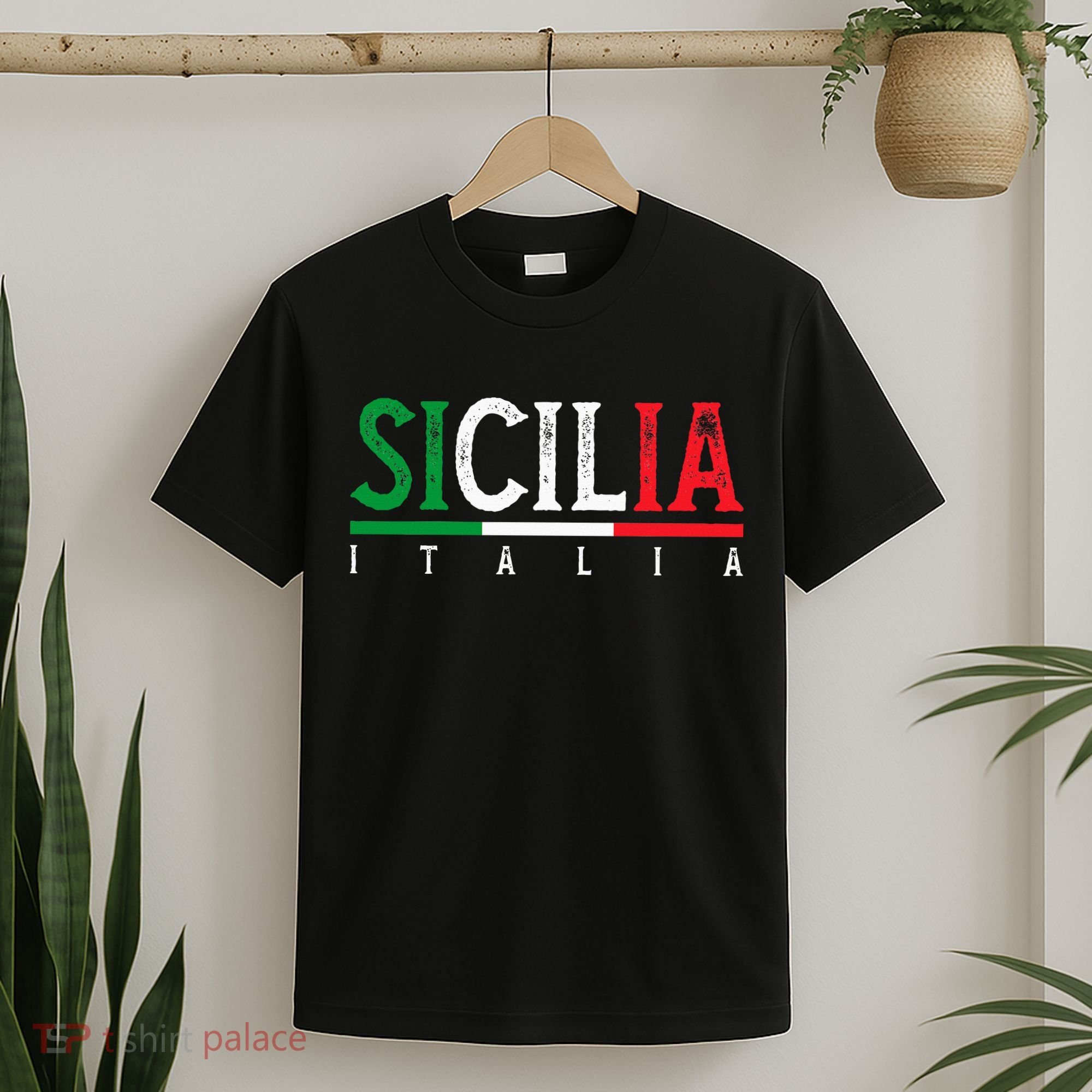 Sicilia Italia Flag Of Sicily Proud Sicilian Italian T-Shirt