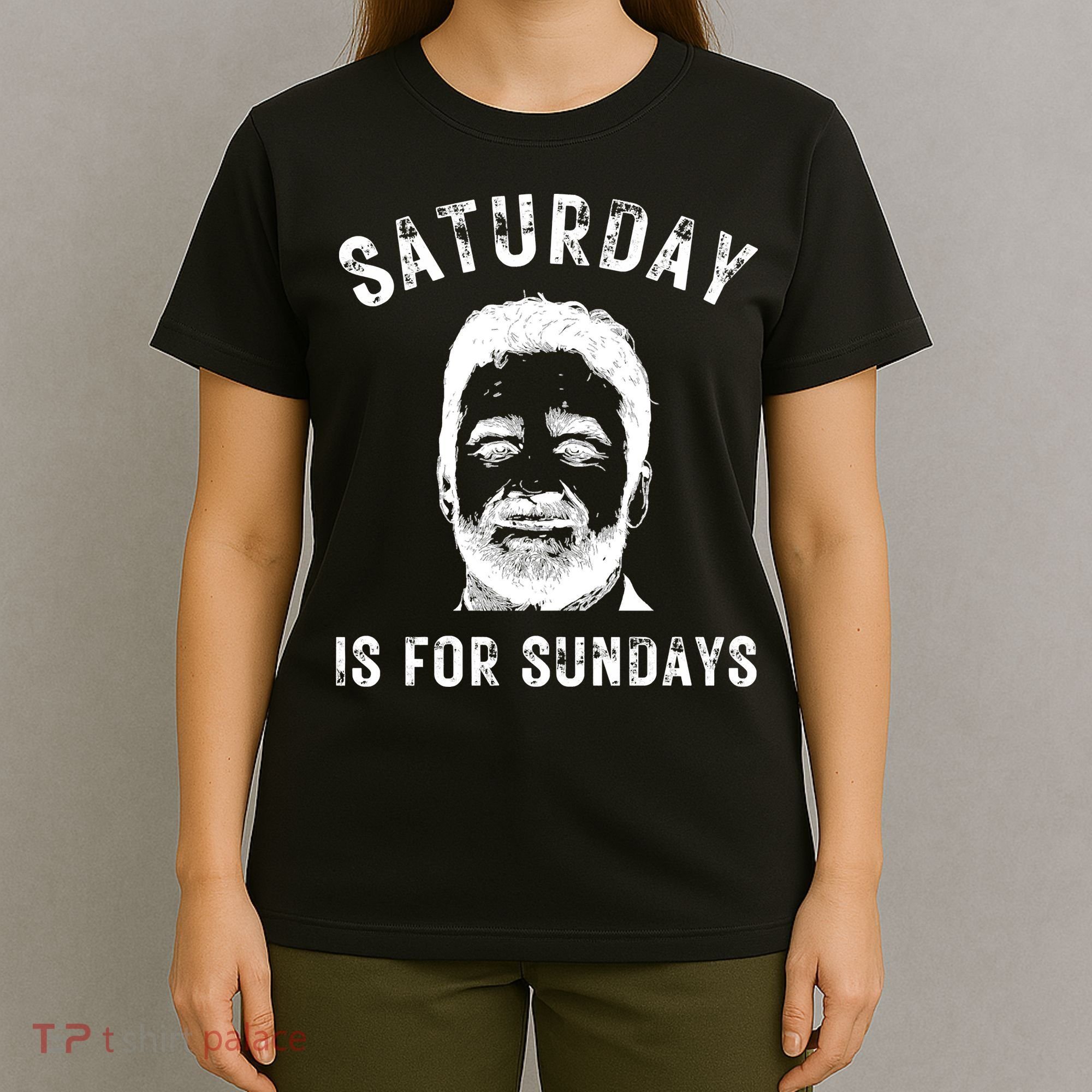 Saturday Is For Sundays Football Head Coach Jeff Saturday T-Shirt