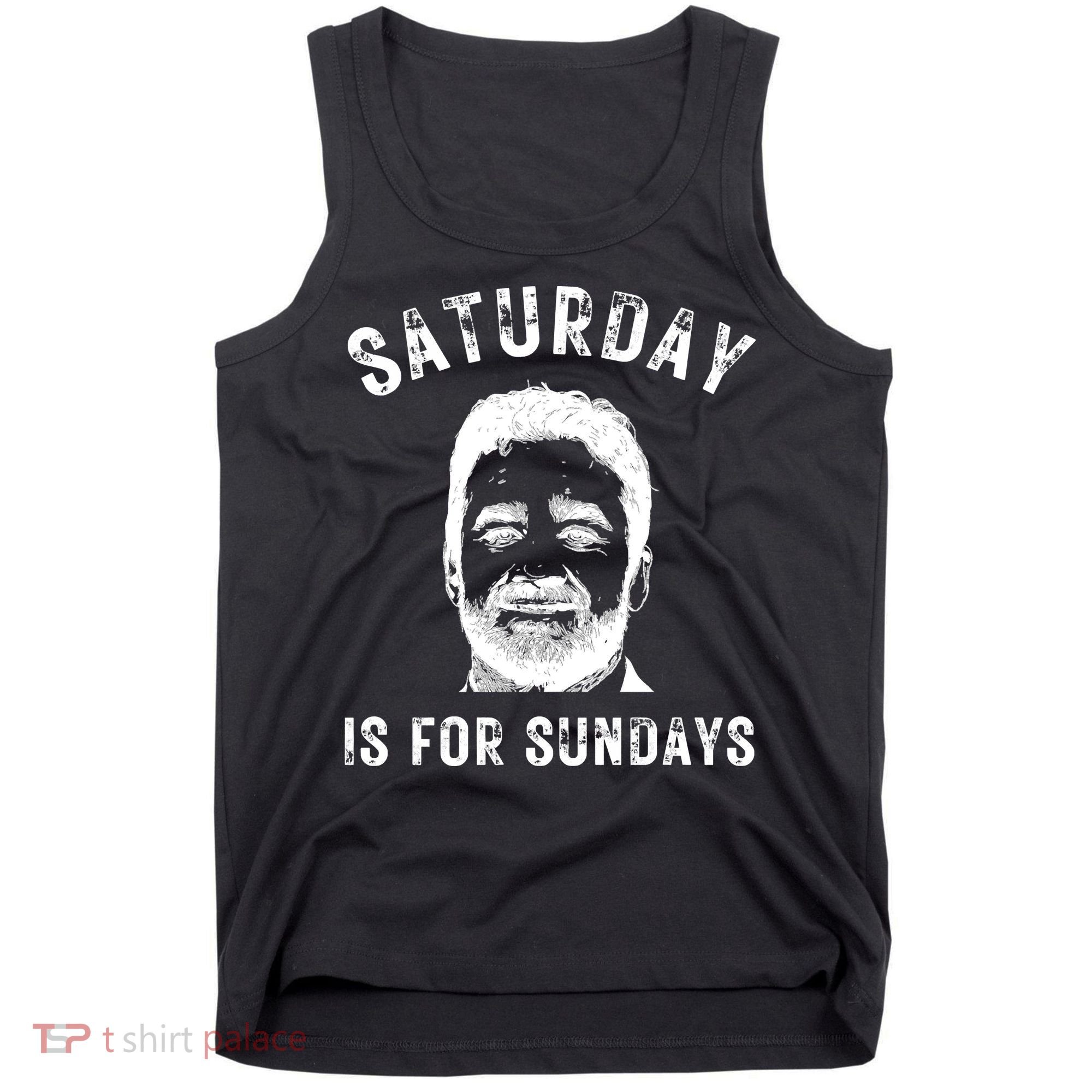 Saturday Is For Sundays Football Head Coach Jeff Saturday Tank Top