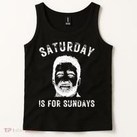Saturday Is For Sundays Football Head Coach Jeff Saturday Tank Top thumb 2