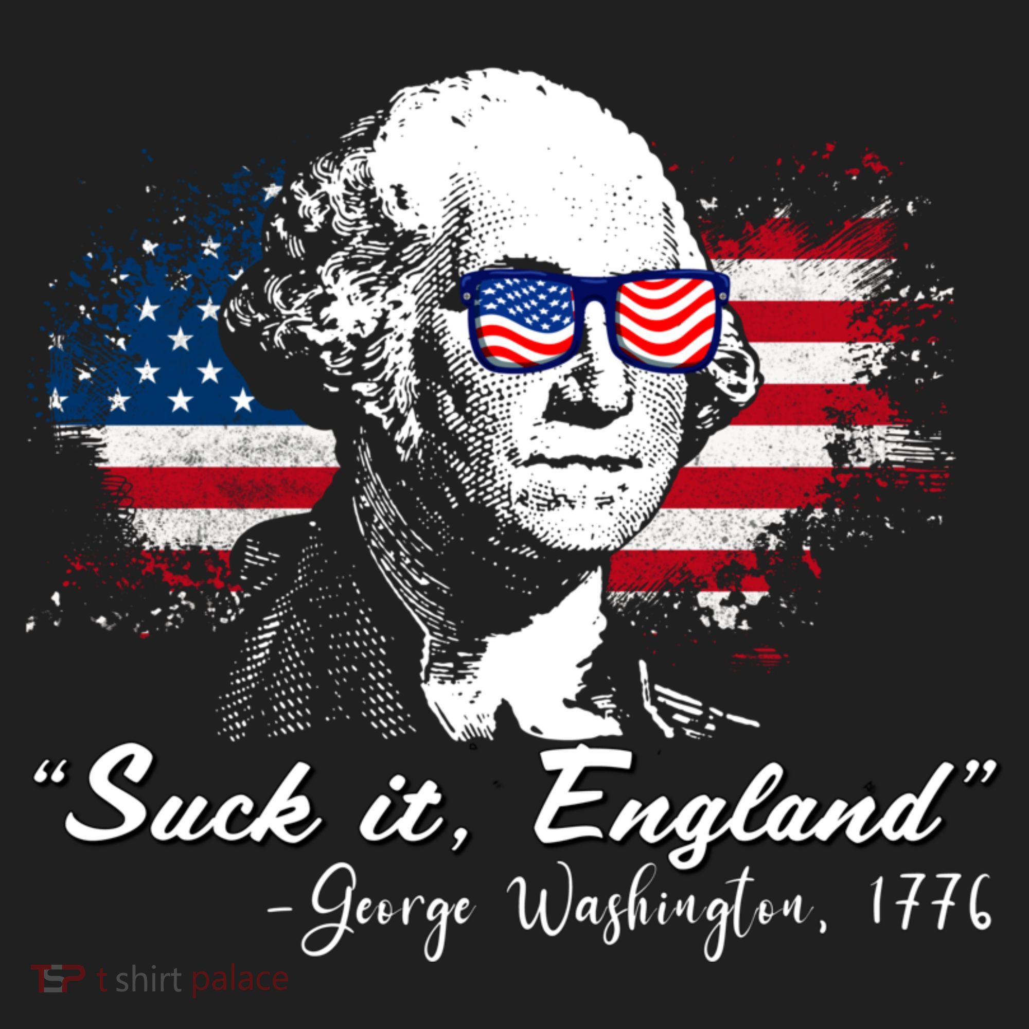 Suck It Funny England 4th Of July George Washington Funny Tumbler