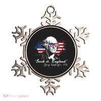 Suck It Funny England 4th Of July George Washington Funny Ornament thumb 0
