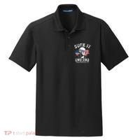 Suck It Funny England 4th Of July George Washington Funny Dry Zone Grid Polo thumb 0