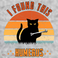 Scary I Found This Humerus Cat Black Humorous The Baniff Cuffed Pom Beanie thumb 2