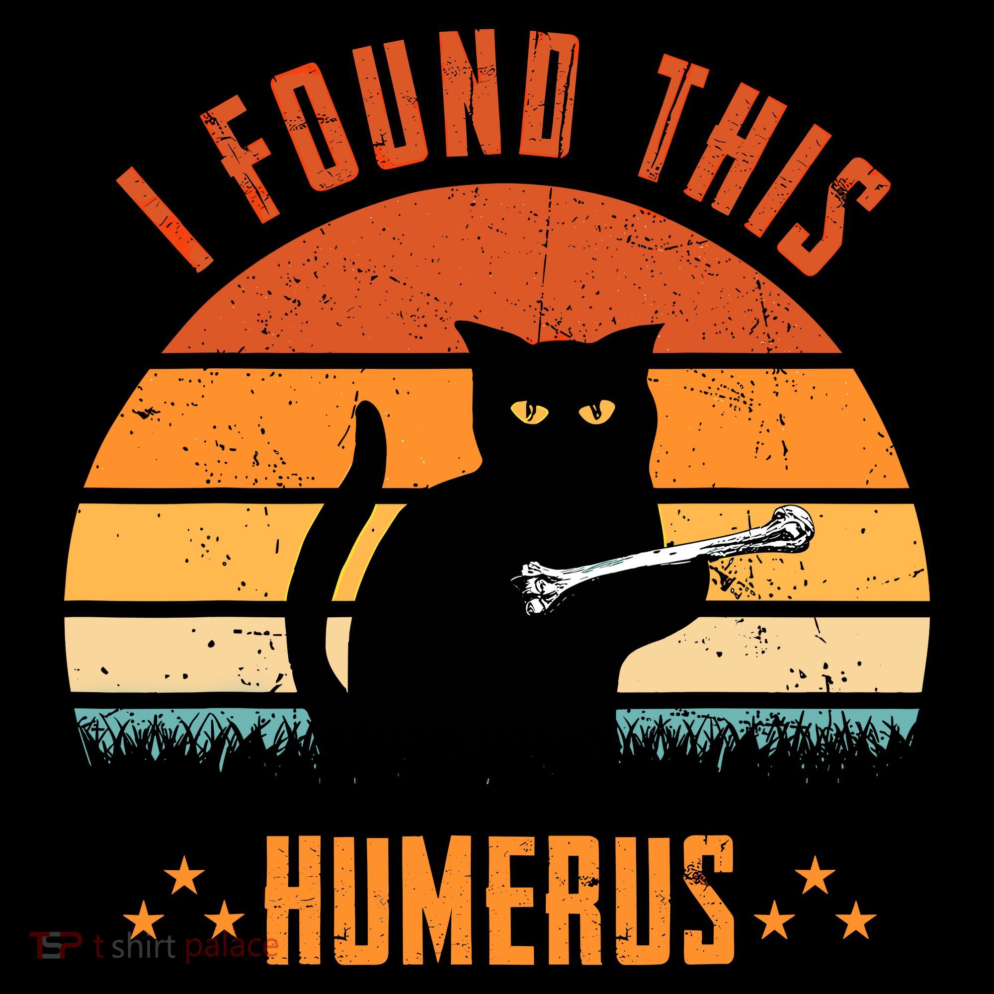 Scary I Found This Humerus Cat Black Humorous Apron