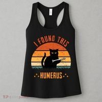 Scary I Found This Humerus Cat Black Humorous Women's Tank Top thumb 3