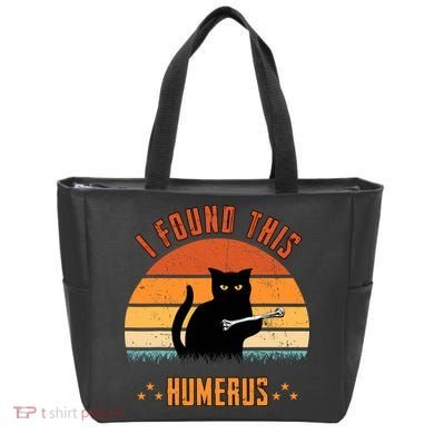 Scary I Found This Humerus Cat Black Humorous Tote Bag