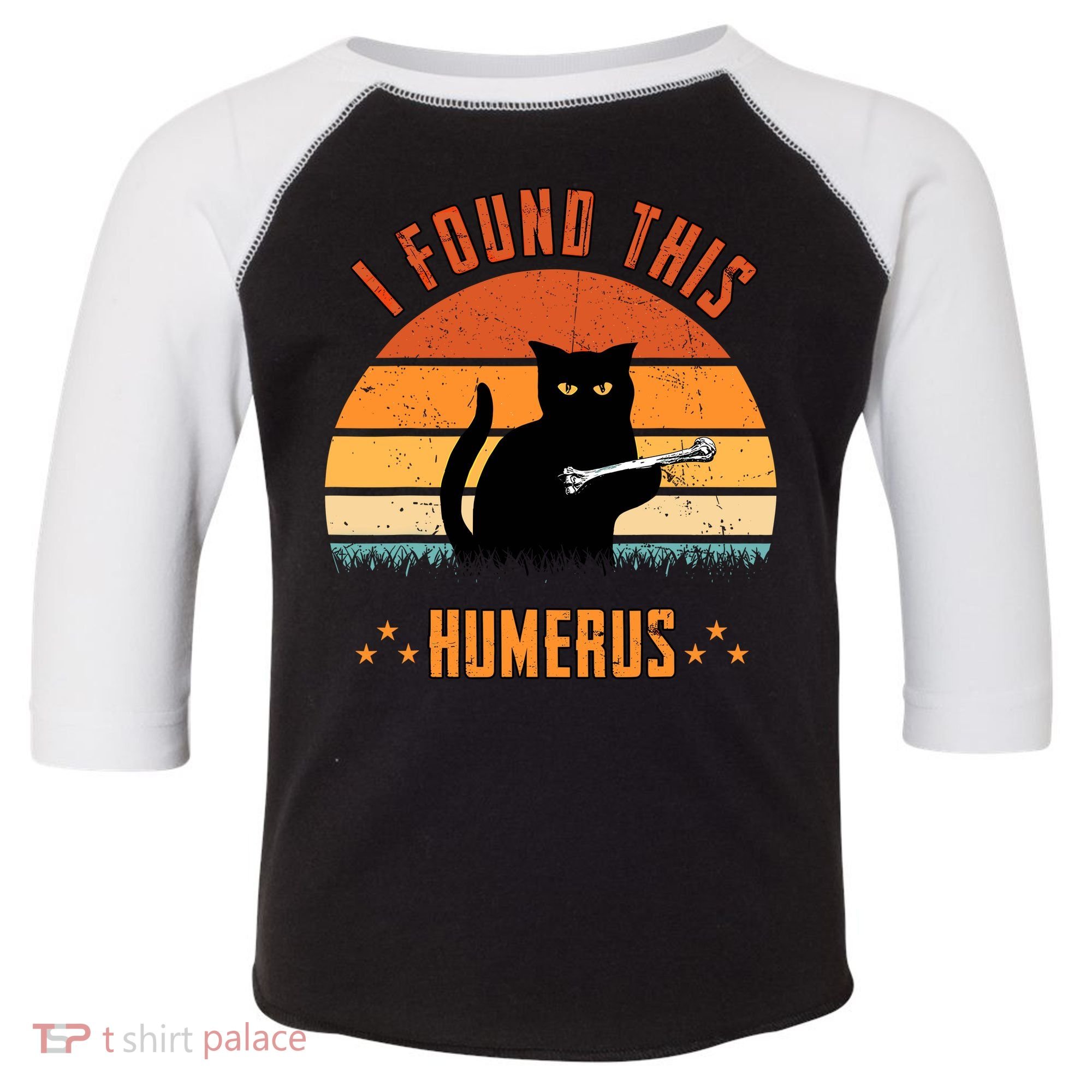 Scary I Found This Humerus Cat Black Humorous Toddler Fine Jersey T-Shirt