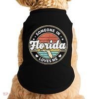 Someone In Florida Loves Me Doggie Tank thumb 0