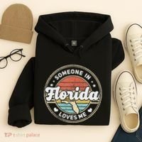 Someone In Florida Loves Me Hoodie thumb 4