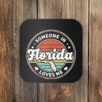 Someone In Florida Loves Me Coaster thumb 0