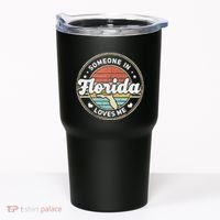 Someone In Florida Loves Me Tumbler thumb 0