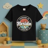Someone In Florida Loves Me Toddler T-Shirt thumb 3
