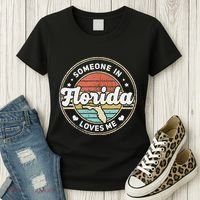 Someone In Florida Loves Me Women's T-Shirt thumb 3
