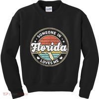 Someone In Florida Loves Me Kids Sweatshirt thumb 0