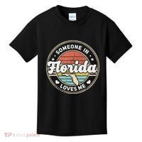 Someone In Florida Loves Me Kids T-Shirt thumb 0