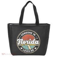 Someone In Florida Loves Me Tote Bag thumb 0