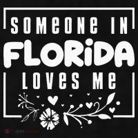 Someone In Florida Loves Me Ladies PosiCharge Tri-Blend Wicking Tank thumb 2