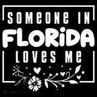 Someone In Florida Loves Me Women's Hoodie thumb 2