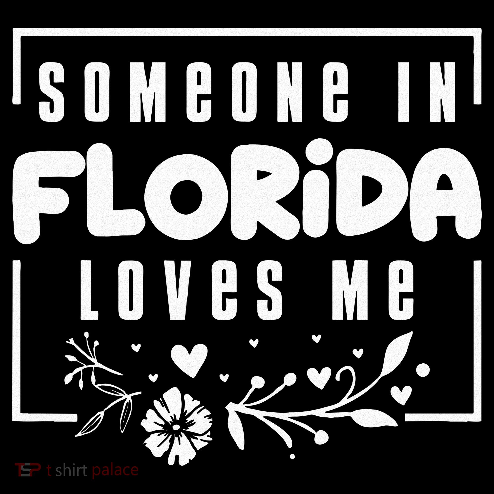 Someone In Florida Loves Me Baby Bodysuit