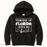 Someone In Florida Loves Me Kids Hoodie thumb 0