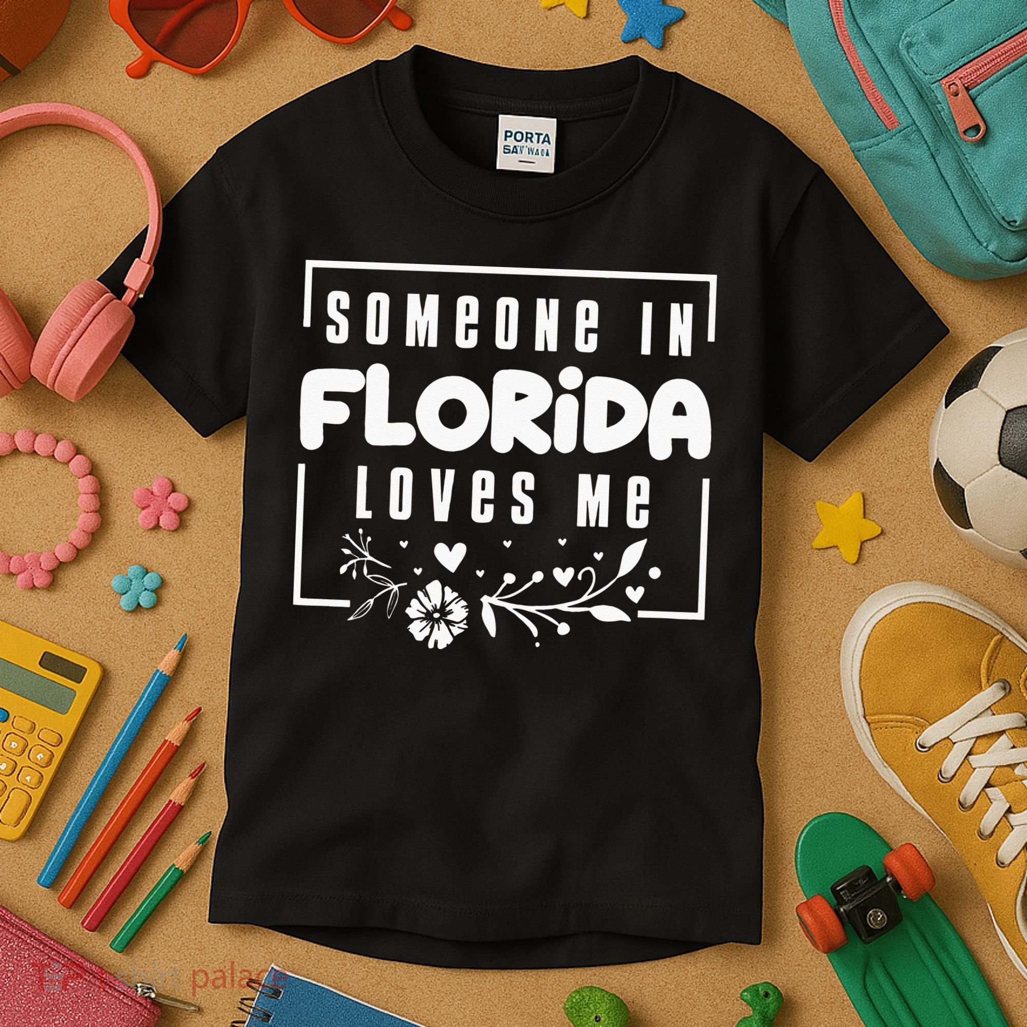Someone In Florida Loves Me Kids T-Shirt
