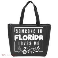 Someone In Florida Loves Me Tote Bag thumb 0